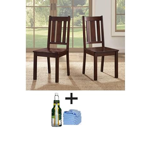 Better Homes And Gardens Bankston Dining Chairs Set Of 2 Mocha