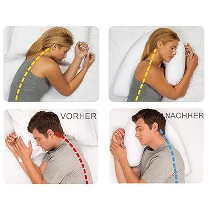 Amazon Com Side Sleeper Pillow U Shape Contour Pillow With Ear