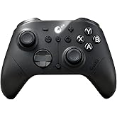 GuliKit ES PRO Fastest Wireless Controller – TMR Anti-Drift&Anti-Snapback Joysticks, Lowest Wireless Latency 3.25ms, Compatible with PC/Switch/Android/Switch 2 Wake-up,30h Battery, Gyro&Turbo for FPS