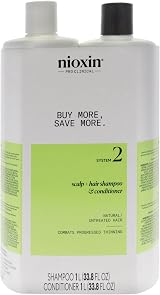 Nioxin System 2 Scalp Therapy Conditioner Cleanser Duo Unisex 33.8 Oz Fullness view 4