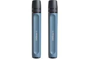 LifeStraw Peak Series - Personal Water Filter Straw for Backup Filtration, Emergency, Survival, and Ultralight Hydration, Mou