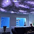 vhdurike 5M Thundercloud LED Light, LED Cloud Strip Lights Decor, Cotton Colorful Atmosphere Night Light, RGB Thunder Cloud Lights for Bedroom Gaming Room Indoor