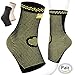 PURE SUPPORT Ankle Brace Sleeves with Best Compression Effective Foot Pain Relief from Heel Spurs & Plantar Fasciitis  One Pair Socks for Womens Men and Kids Comfortable Fit  Highly Breathable M