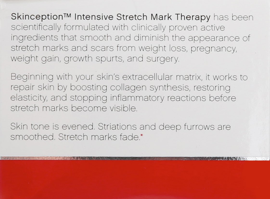 Amazon Com Skinception Intensive Stretch Mark Cream Therapy 4 Fluid Ounce Beauty