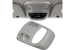 Dimeani fit for Dodge Ram Overhead Console, Dome Reading Light fit for 2002 2003 2004 2005 2006 2007 2008 2009 2010 Ram 1500 2500 3500 4500 5500 Accessories Replacement 1DK78BD1AA 1DK78TL2AA