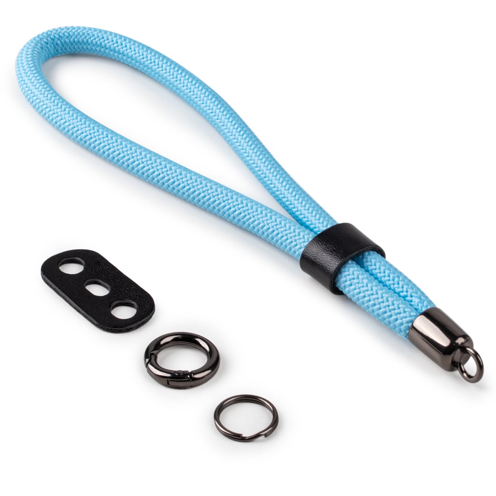 VOVMOEYA Camera Wrist Strap Rope,Camera Hand Strap Compatible with Fujifilm XT5 XH2S Nikon Z30 Z50 Canon EOS R6 R10 R50 Sony A6700 A6400 A6000 A7C II A7IV DSLR Camera - Blue