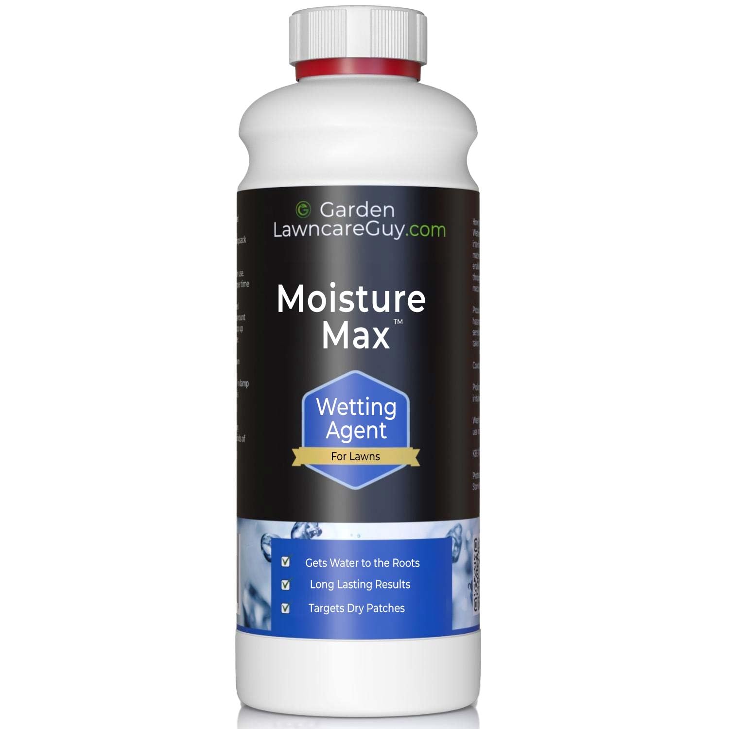 Wetting Agent for Lawns - MoistureMax™ Liquid Helps Hydrate Your Lawn, Reduce Brown Patches and Improve Water Penetration - Garden lawncare Guy (500m²)