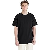 Hanes Mens Essential-T Tall T-Shirt, 3XLT, Black