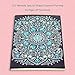 Diamond Painting Cover Notebook Joural for Journaling Writing Note Taking Diary and Planner,A5 DIY Diamond Painting 60 Pages Notebook Diary Book Christmas Birthdays Gifts Ideas-Mandala 2