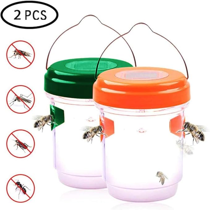 Wasp Traps Outdoor Hanging Effective & Reusable，Portable