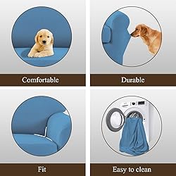 Easy-Going 2 Pieces Microfiber Stretch Sofa