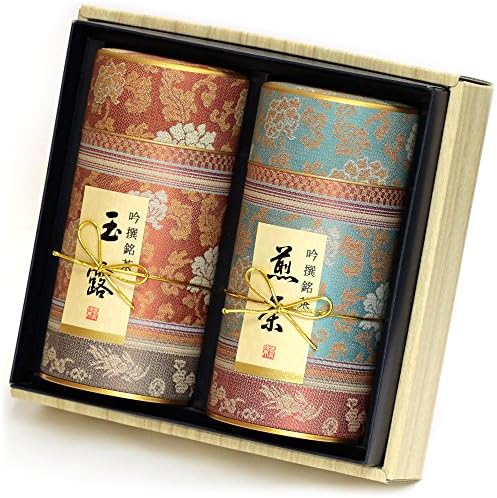 京都利休園 お茶 玉露・煎茶詰合せ 玉露80g 煎茶80g お歳暮 お茶 ギフト セット 国産 茶葉 MG-302