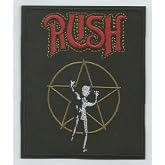 C&amp;D Visionary RUSH Starman Album Patch, Multi Colors