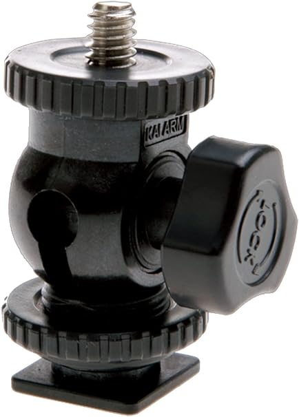 Amazon F V 雲台 1 4ネジ付き 回転可 ユニバーサルホットシュー 方向自在調整 三脚 カメラ モニターなどに対応 雲台 ヘッド 通販