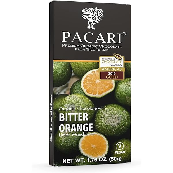 Pacari Organic Dark Chocolate Variety Pack - 6 Flavors 120g Ecuadorian Chocolate