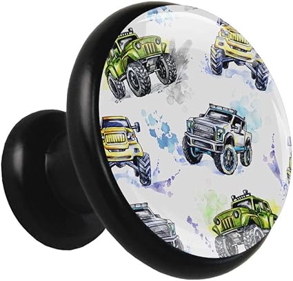 Perillas de vestuario Coche fresco del desierto Perillas de cofre