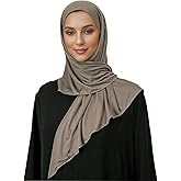 Hophor Ready to Wear Hijab Scarf for Women Instant Hijab Soft Head Wraps for Women