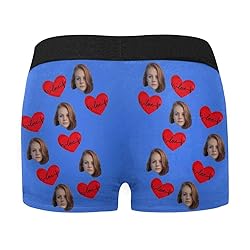Personalized Boxer, Custom Funny Face Underwear