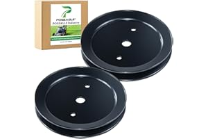 POSEAGLE 2 Pack 197473 Pulley Replaces 532197473 532195945 Mandrel Pulley 21546446 for Husqvarna 46" 42" YTH22V46 YTH18542 YT