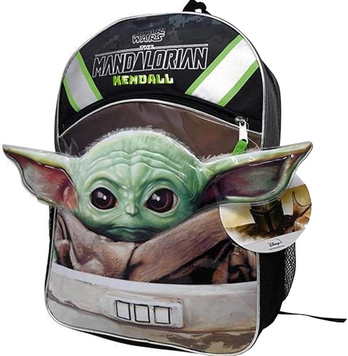 Buy Personalized Mandalorian Baby Yoda Backpack 16 Inch (Baby Yoda Backpack 16 Inch) at Amazon.in