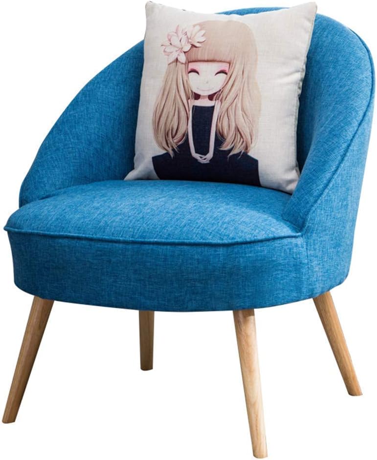 Moderner Schreibtischstuhl aus Leinen, Küchen-Esszimmerstuhl, 128