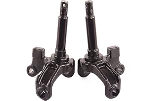 kingsea Universal Steering Knuckle, Kart Front Steering Strut Knuckle Spindle, Replacement for ATV, Kart, Quad Bike 50cc 70cc 90cc 110cc (Left +Right)