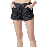 Unionbay Womens Drawcord Pull-on Soft Sateen Short