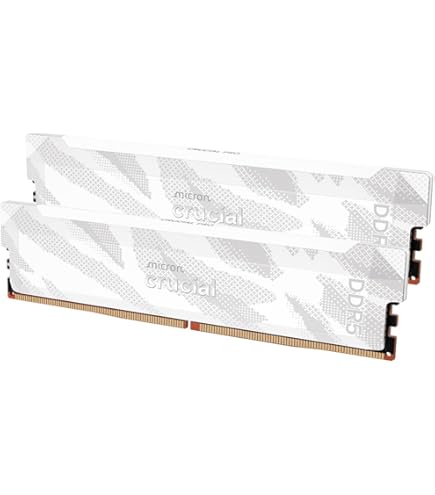Crucial Pro 32GB DDR5 RAM Kit (2x16GB), CL36 6000MHz, Overclocking
