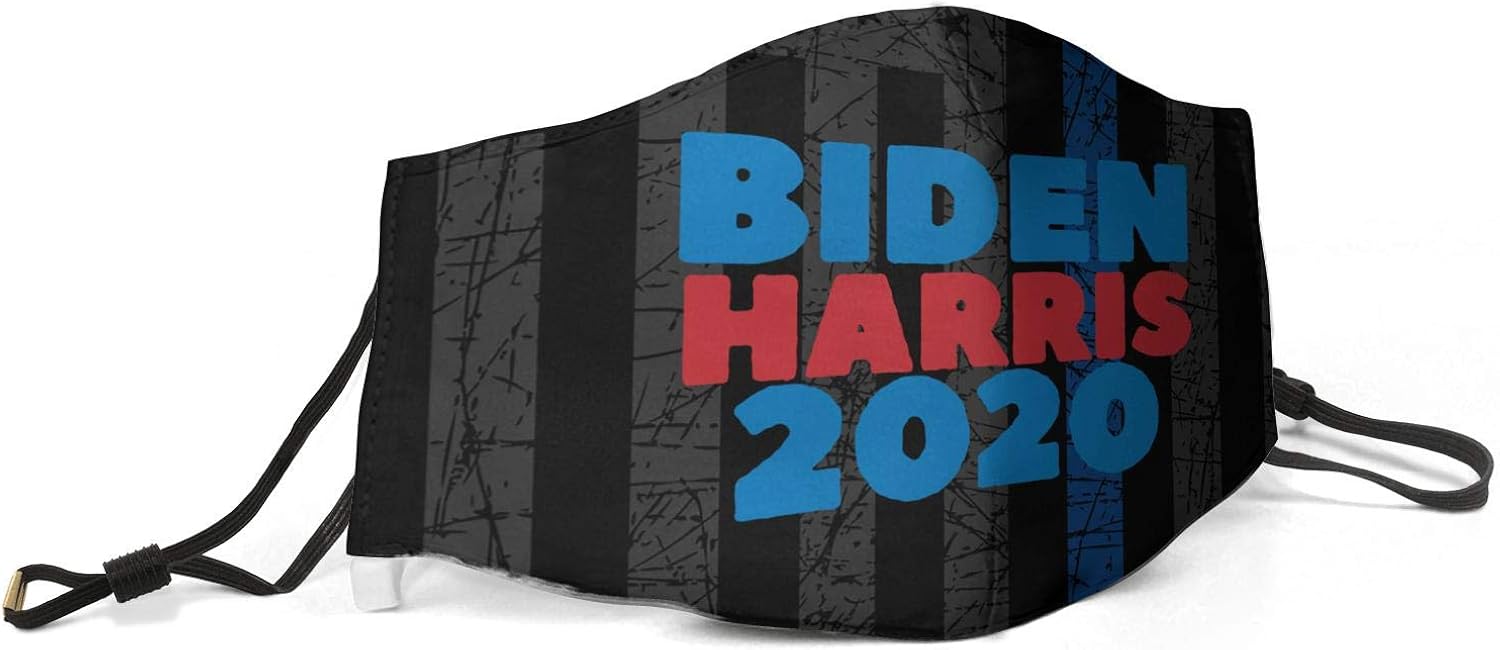 Amazon Com Mgakn Biden 2020 Face Mask Unisex Washable Protection Biden Harris 2020 Face Cover For Outdoor Clothing