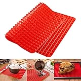 Kyson Silicone Non-stick Healthy Cooking Baking Mat,Thanksgiving Day Turkey Mats16x11Inch Size