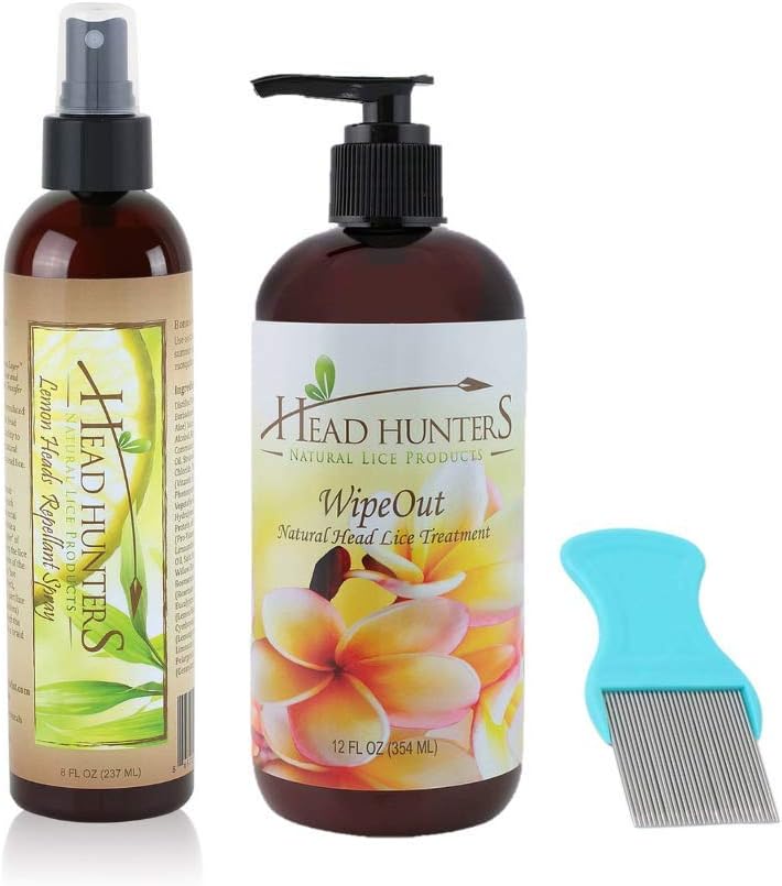 Amazon Com Head Hunters Lice Treatment For Active Head Lice Even