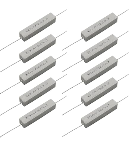 Résistance Aluminium 10W 15Ω - Lot De 2 - Pour Circuits, Convertisseurs, Contrôle De Moteurs - DIY électronique