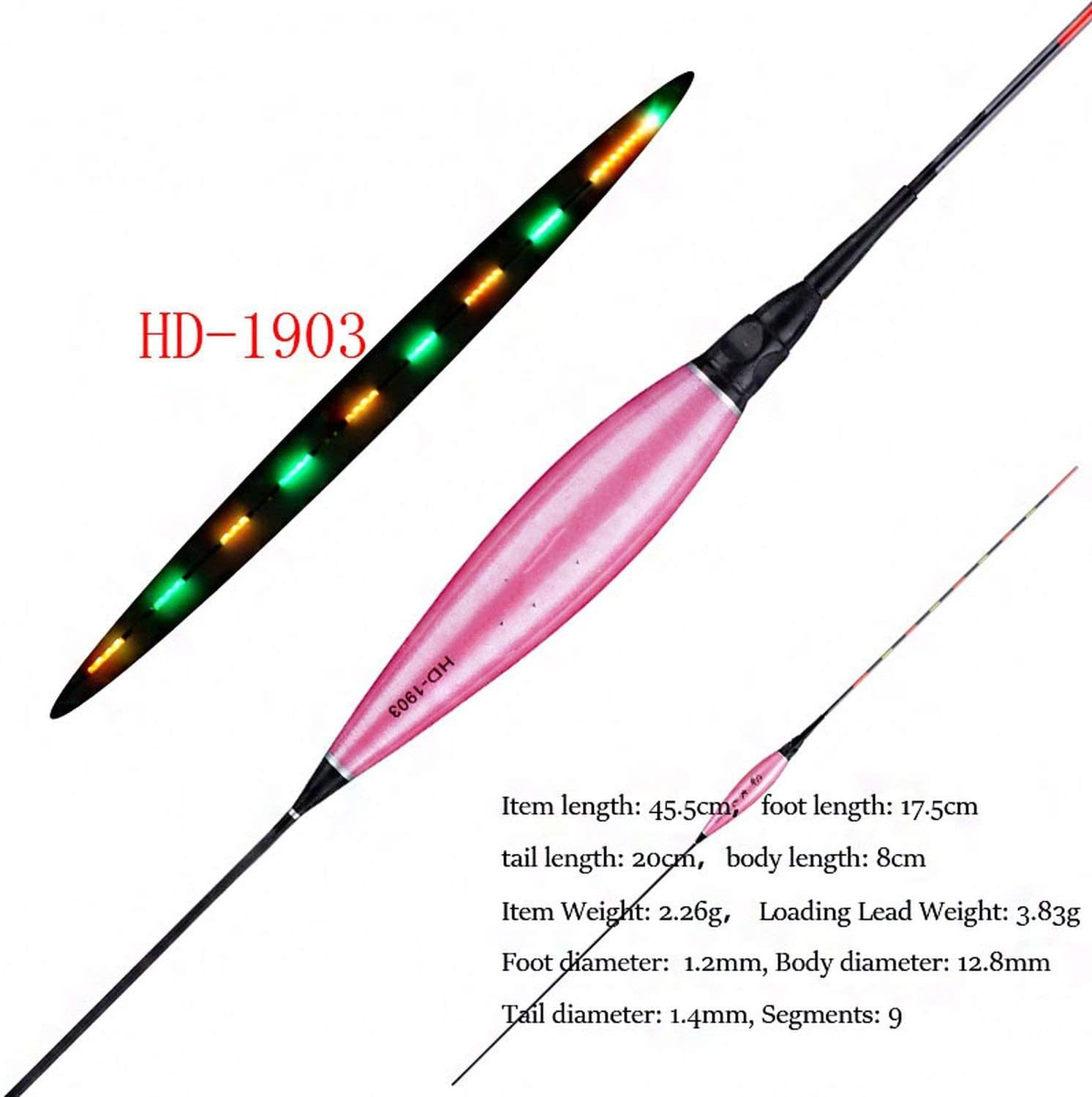 Professional Luminous Fishing Float Shallow Water Bobber Softail Buoy Freshwater Fishing Flotador Carp Fishing Accessories
