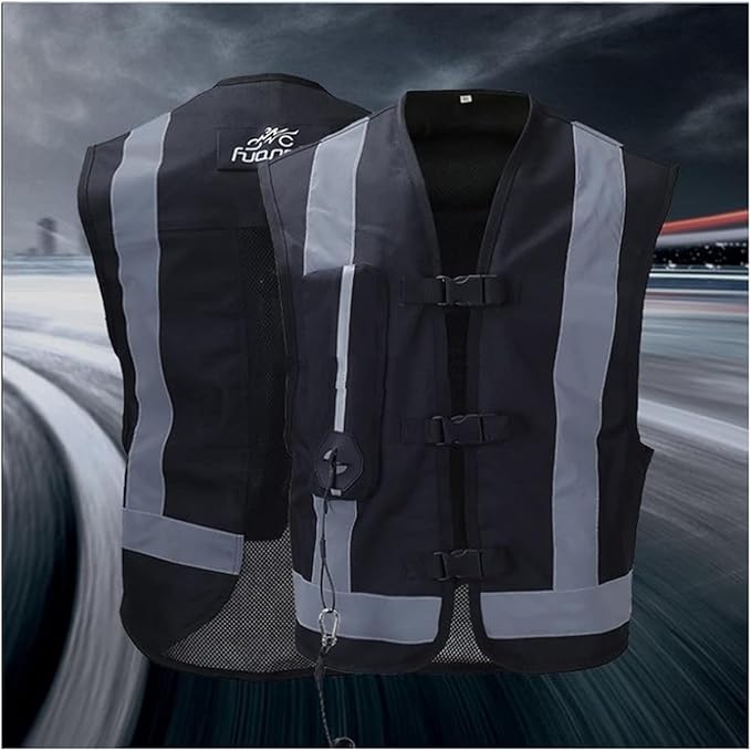 2021 New Motorcycle Airbag Vest Airbag Vest For Men And Women Front