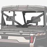 A & UTV PRO Rear Windshield, Full Size Rear Window for 2017-2024 Polaris Ranger XP 1000/Crew, 2020-2024 Polaris 1000/Crew, 20