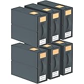 Aokeyee Bed Sheet Organizers and Storage - 6 Pack (Queen or King Size),Foldable Storage Box for Duvet Cover Set, Linen Closet Organizer for Bedding Clothes Blankets, Grey