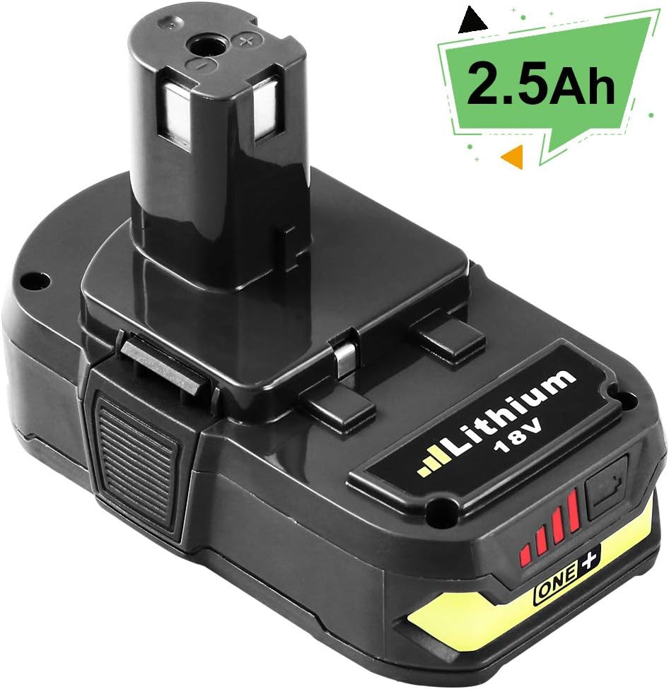 Replacement for Ryobi 18V Lithium Battery for Battery 18V Lithium ONE+ P104 P105 P102 P103 P107 Cordless Tools