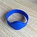 YARONGTECH 125khz rfid bracelet Waterproof EM4100 Read Only Adult Size blue (pack of 5)