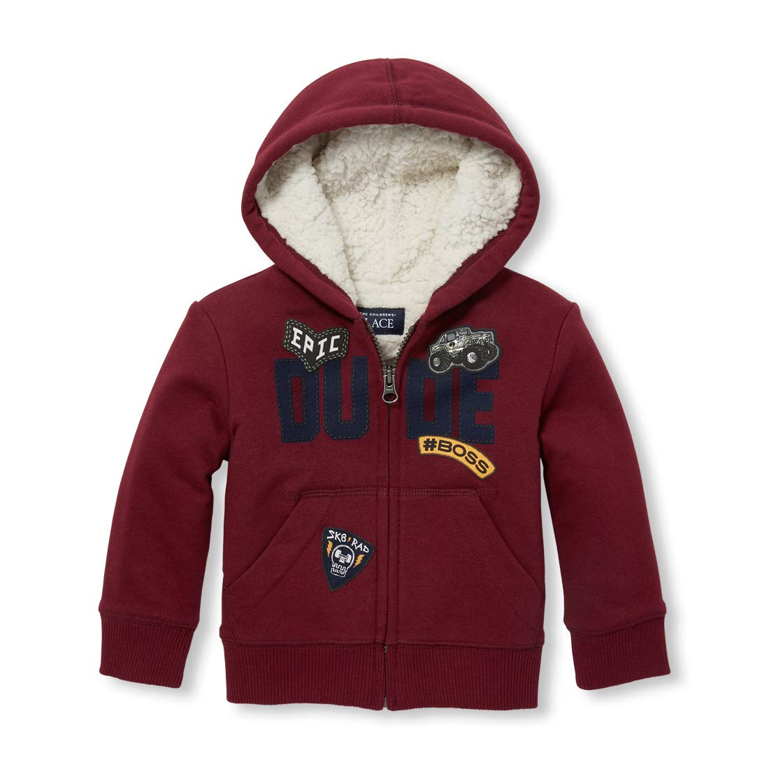 The Children's Place Baby Boys' Sherpa Hoodies Amazon.in Clothing
