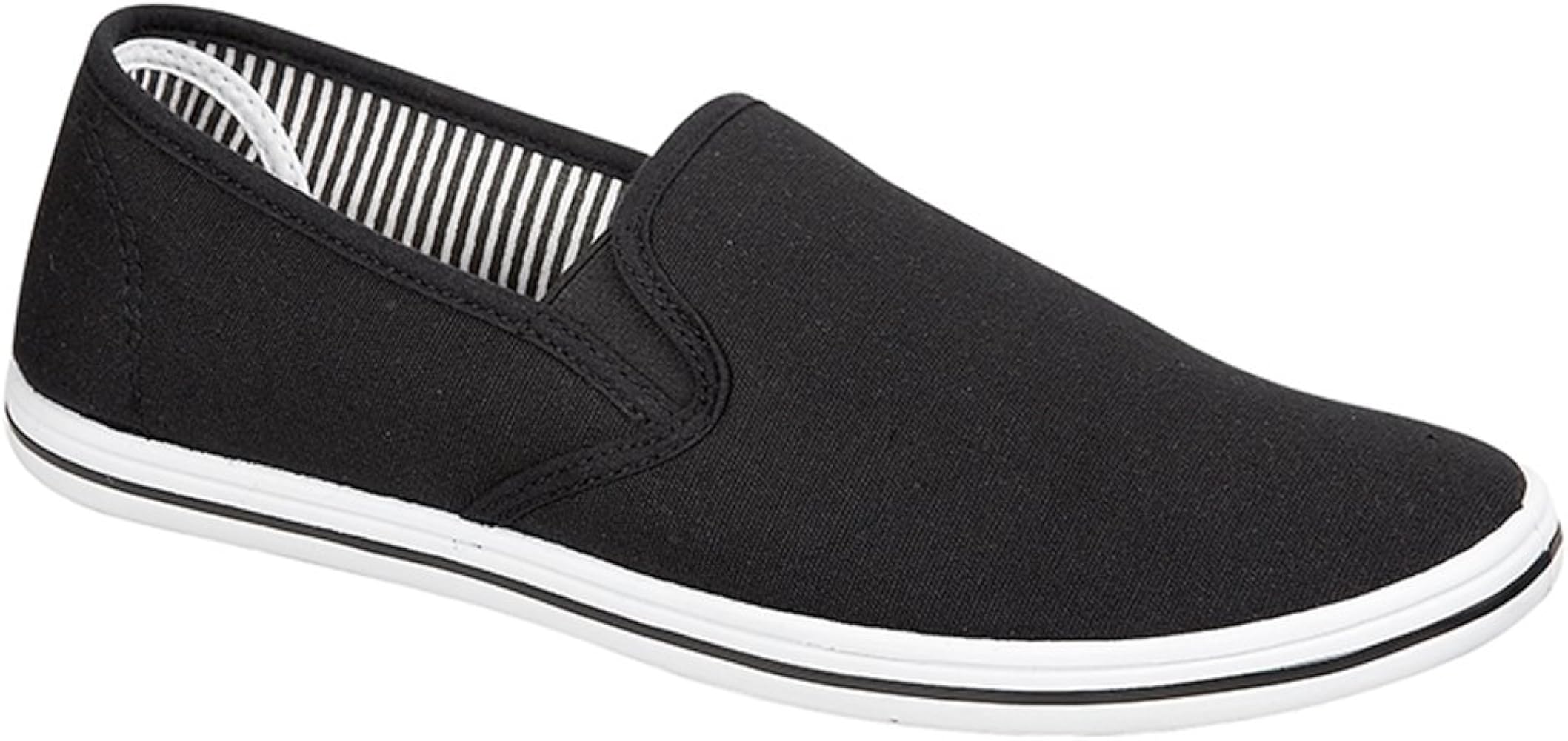 mens slip on canvas pumps