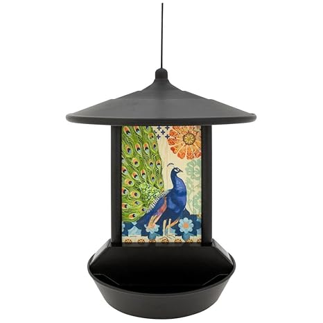 Solar light bird feeder Solar light bird feeder