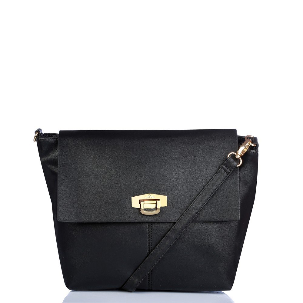 caprese bonnie women's satchel (black)