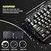 KrBn Mechanical Keyboard PC Gaming Muticolor Full Size Backlit Ergonomic Phone Holder 2019 Newest