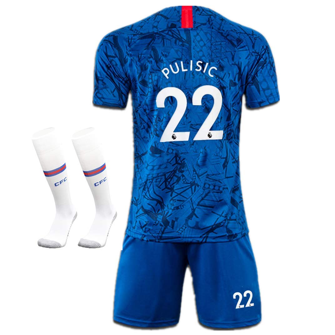 and Jersey Soccer Youth Or Kids Home 1920 Chelsea PULISIC 22