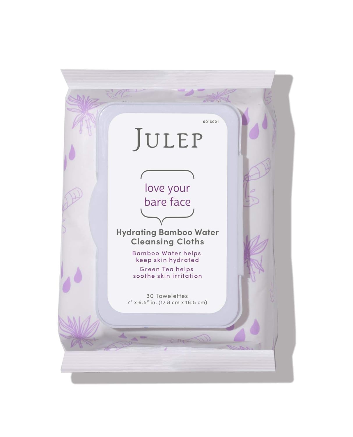 Julep Love Your Bare Face Brightening Gentle Makeup Remover Cleansing Cloth Removes Make Up and Waterproof Mascara, 30 Towelettes: Beauty