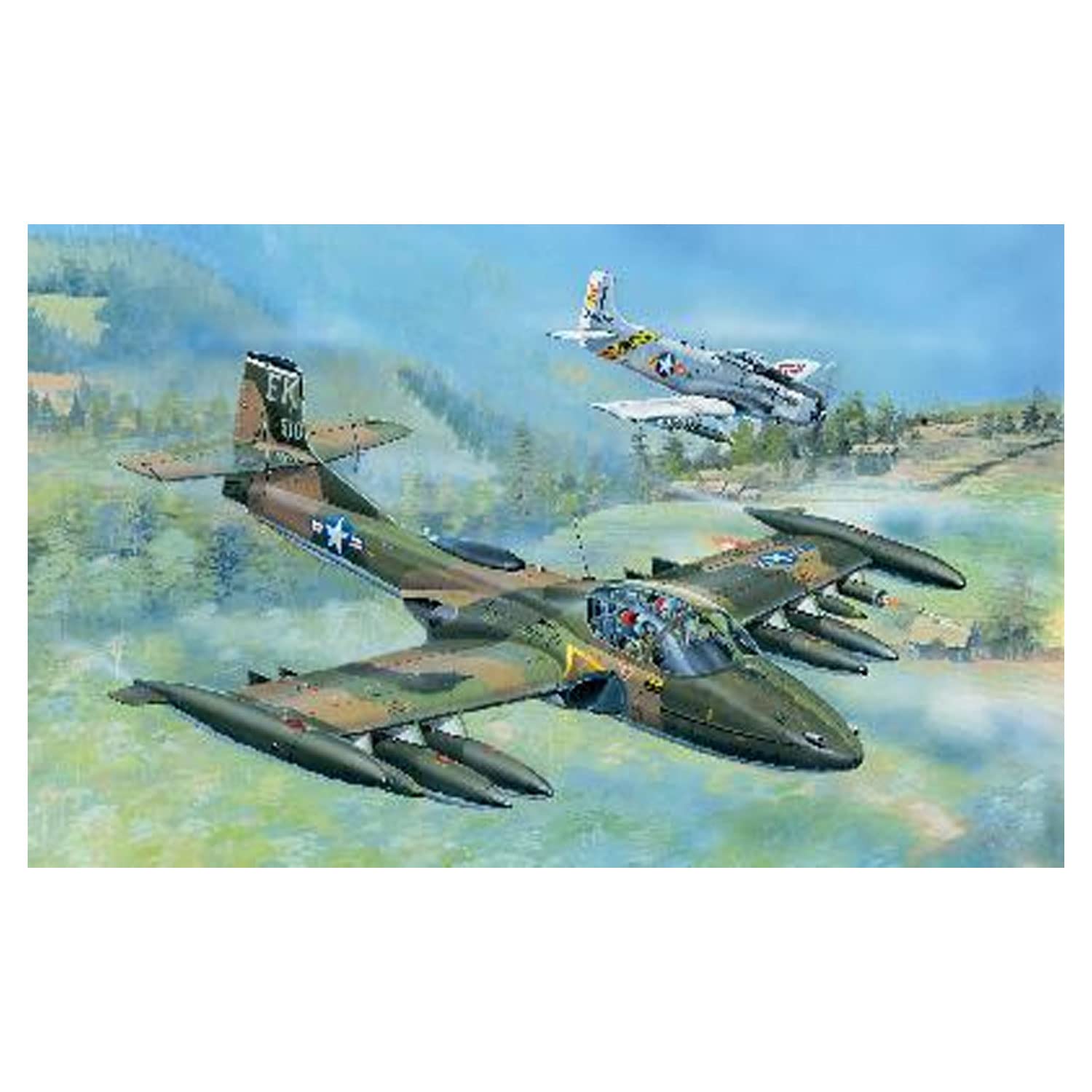 Trumpeter 1:48 - Cessna A-37A Dragonfly 1970