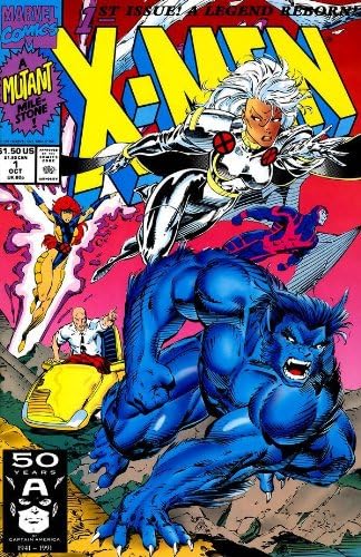 Amazon.com: X-Force No. 1, 1991 Yr. (poly bagged with trading