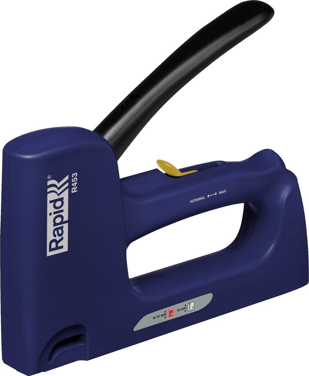 Rapid Staple Gun for Upholstery Work, Plastic Body, R453, 20009550