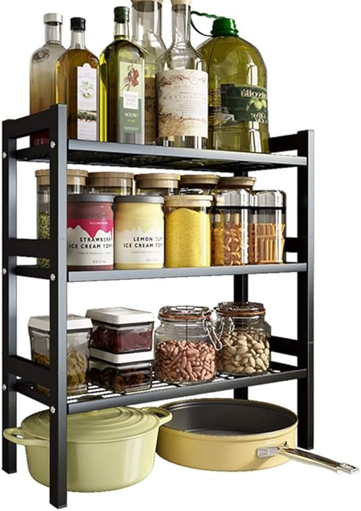 Estante De Especias Multifunción, Titular De La Olla Organizador De
