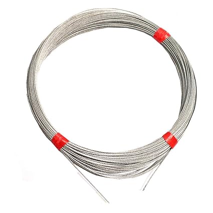 BeMatik - Edelstahlseil 2.0mm 50m